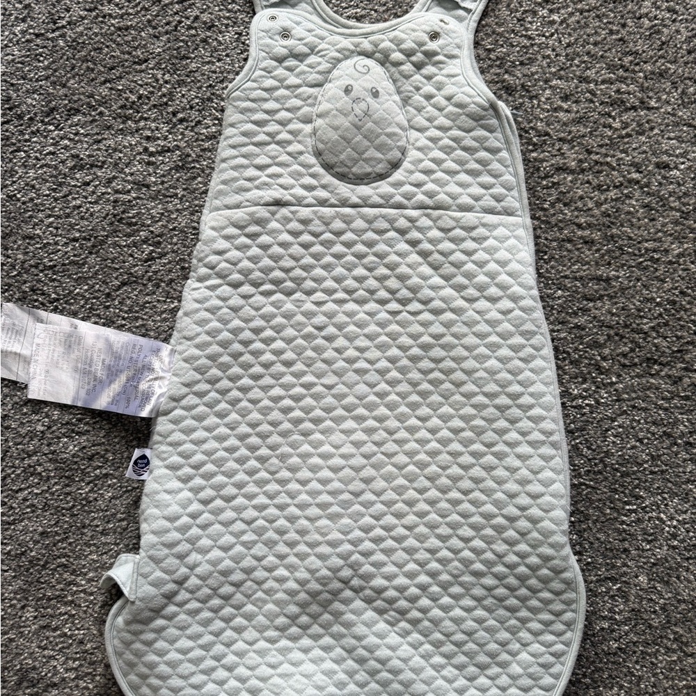 Nested Bean Quilted Sleep Sack in Light Blue